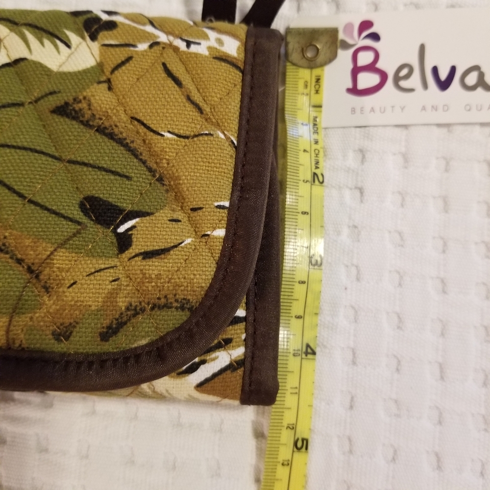 Belvah Quilted Camo Clutch Wallet - Picture 7 of 8